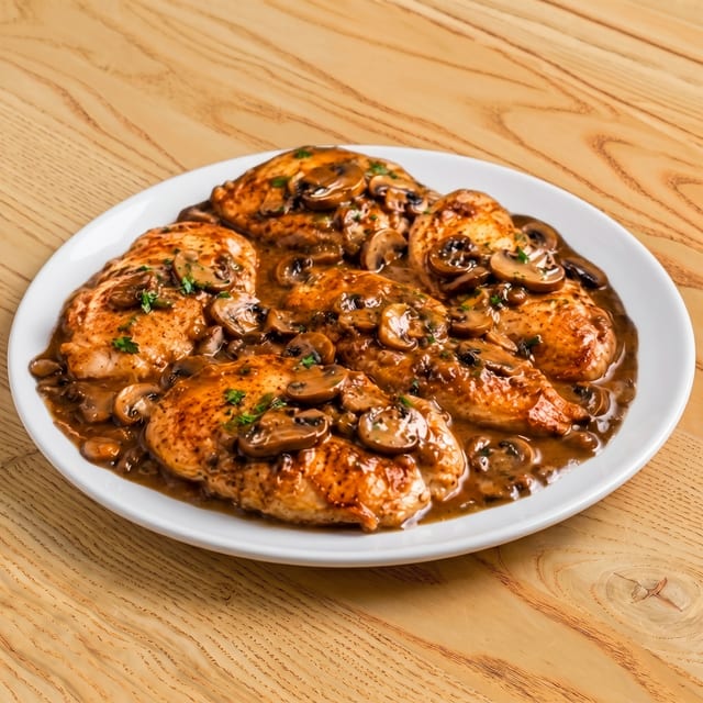 Chicken Marsala.