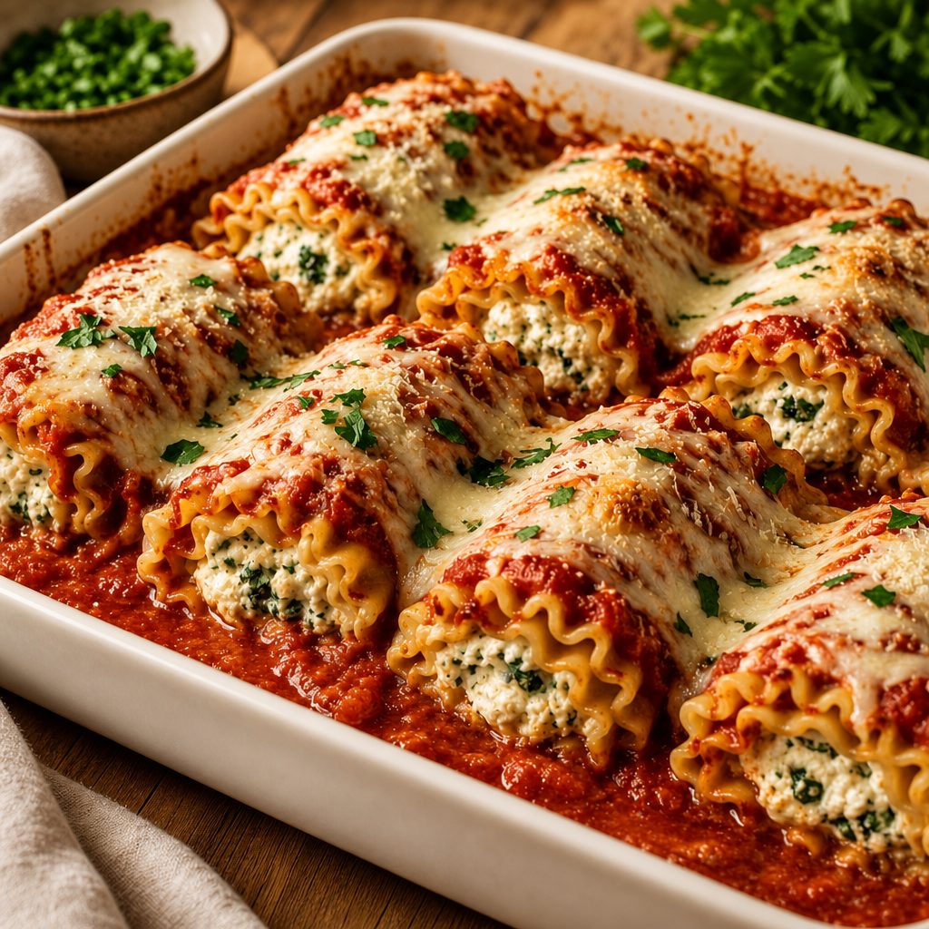 Lasagna Rollatini.