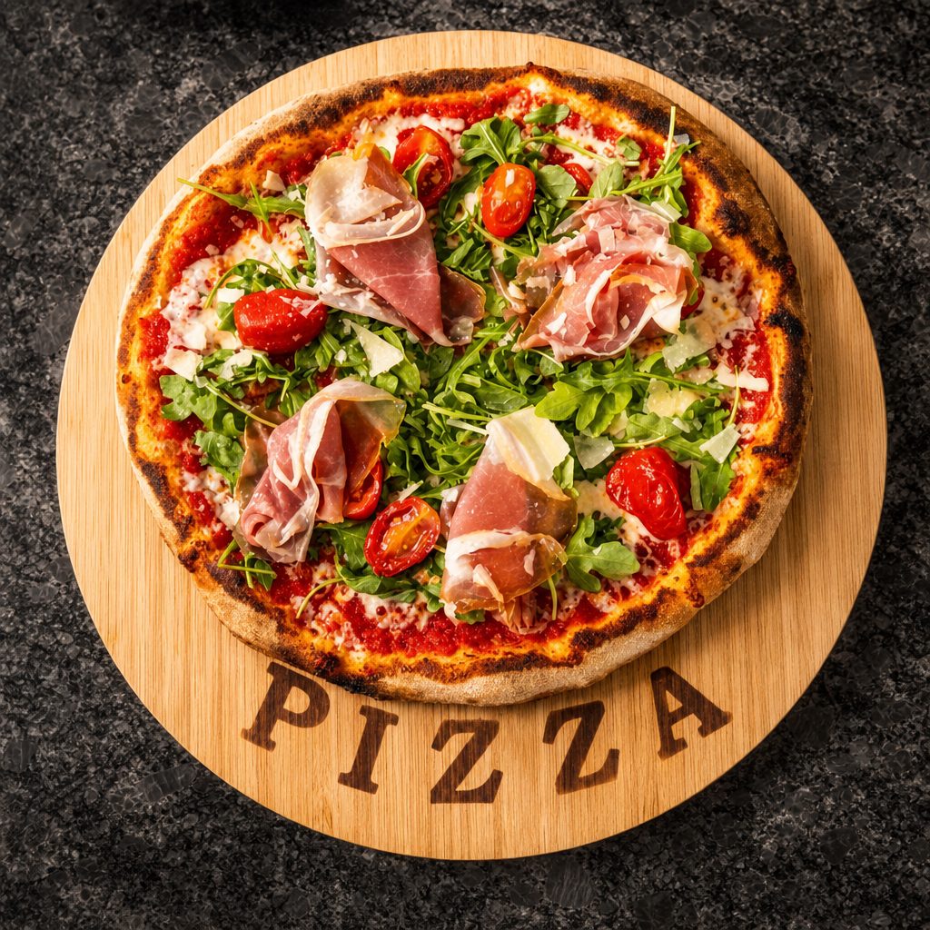 Prosciutto Di Parma Pizza.