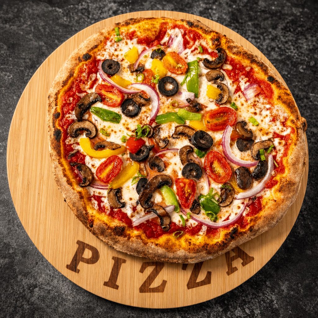 Vegetarian Pizza.